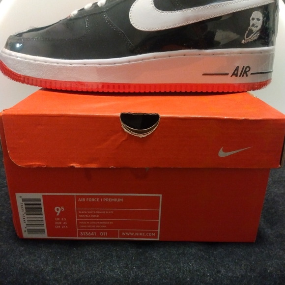 Nike Air Force 1 Halloween split DS size 9.5 Rare - Picture 5 of 11